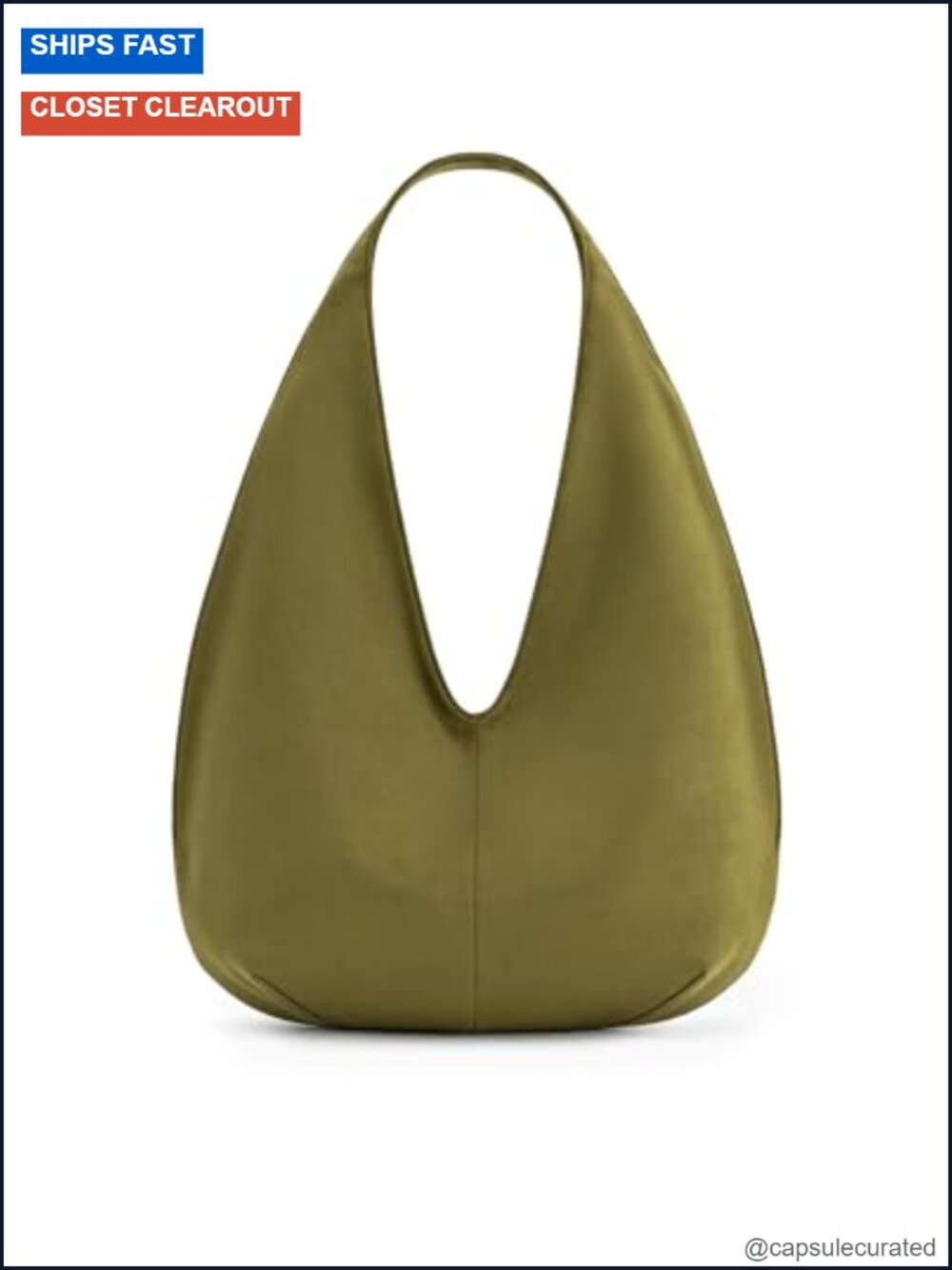 Faux Suede Hobo Shoulder Bag Fits iPad Pro